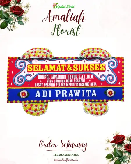 Papan Bunga Ucapan Selamat Jelmu